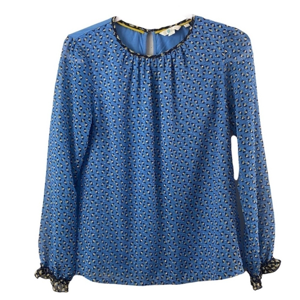 Boden Printed Milkshake Jersey Top